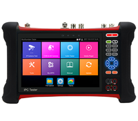 Probador de Cámaras IP con Pantalla Táctil Retina de 7 Pulgadas y Soporte para 8MP, Probador de Cámaras IP 4K, Salida de Alimentación PoE, Punto de Acceso WiFi, Herramientas de Prueba de Cables
