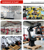 Robot industriel de meulage et de soudage à six axes de 30 kg et 1400 mm avec PLC, certifié CE, 24 V, IP54, vitesse TCP de 1 m/s, haute précision