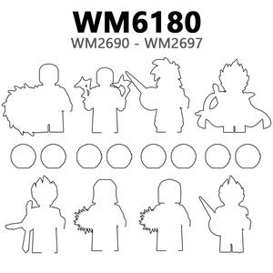 Krilin Tien Shinhan Yamcha Son Gohan Goku Android Vegeta Jiren Kefla Hitto Zamasu Blocs de construction en plastique pour adolescents - Product Image 5