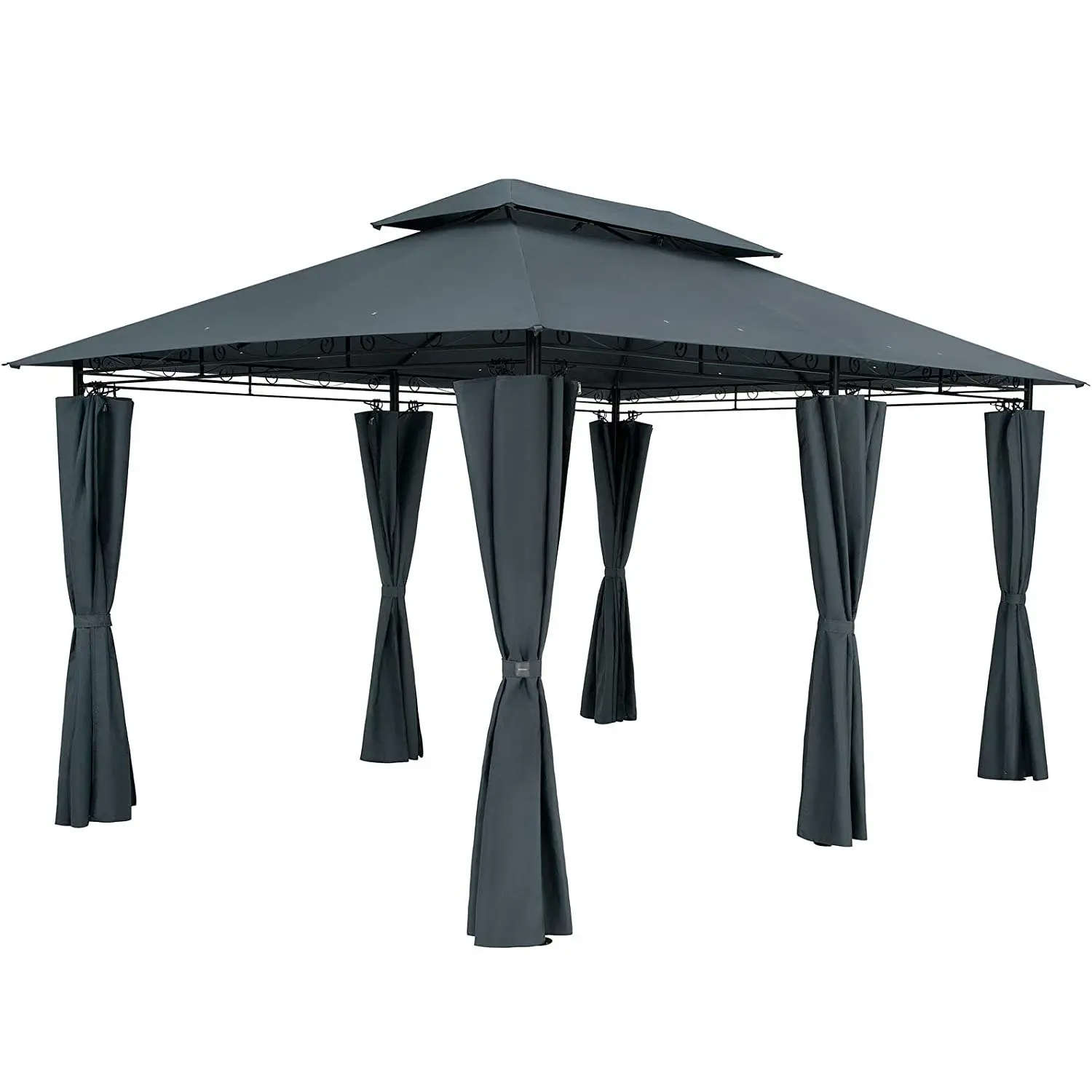 3x4m10x12ft high quality outdoor gazebo canopy with Removable Curtains