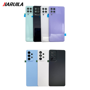 Custodia di ricambio per porta posteriore in vetro posteriore della batteria all'ingrosso con obiettivo della fotocamera per <span class=keywords><strong>Samsung</strong></span> A22 4G A33 A53 <span class=keywords><strong>A73</strong></span> <span class=keywords><strong>5G</strong></span> - Product Image 5