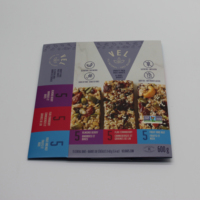 Boîte d'emballage personnalisée pour noix et fruits secs, design unique, faible MOQ, recyclable, finition mate, vente en gros