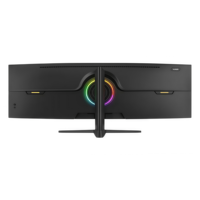 Nouvelle promotion, moniteur de jeu incurvé TFT 4K 144 Hz à écran super large de 49 pouces, haut de gamme, populaire, temps de réponse de 1 ms