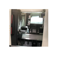 Tour à lit incliné CNC Senmo CK40 avec transmission mécanique à couple élevé, configuration de lit incliné et de rail incliné en option