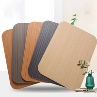 Panneau flexible en charbon de bambou 5 mm, alternative au panneau de particules, revêtement mural en cristal de carbone, panneau PVC couleur bois pour murs intérieurs