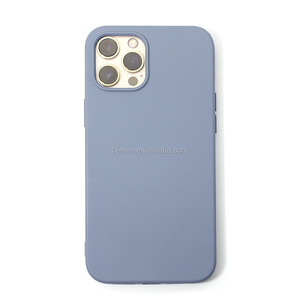 TPU de silicona forro de microfibra de la cubierta de la caja del teléfono móvil para <span class=keywords><strong>iPhone</strong></span> <span class=keywords><strong>12</strong></span> Pro Max caso - Product Image 1