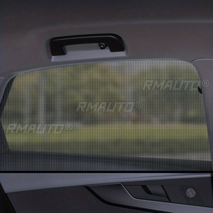 2PCS Car/SUV Sun <b>Shade</b> Side <b>Window</b> Curtain Visor Anti-Mosquito Mesh Cover UV Protector Car Curtain Sunshade Net - Product Image 2