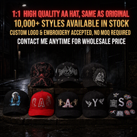 Casquette Trucker 5 Panneaux A-Frame en Daim Noir avec Visière et Doublure en Satin, Modèle The Magician, en Stock 2026, avec Boîte