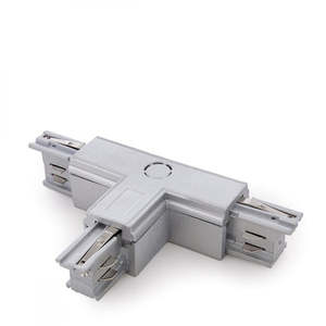 Connettore T Binario Trifase Argento - Product Image 1