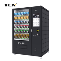 Distributeur automatique de couteaux de sécurité TCN 24h/24 et 7j/7, grande capacité, avec casiers, distributeur automatique avec système d'identification d'âge en option