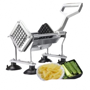 <span class=keywords><strong>Trancheuse</strong></span> à pommes <span class=keywords><strong>de</strong></span> terre manuelle en alliage d'aluminium <span class=keywords><strong>de</strong></span> qualité commerciale, coupe-frites en acier inoxydable, pieds à ventouse, machine à fruits et légumes - Product Image 3