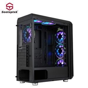 Ốp Máy Tính ATX Chất Lượng Cao Ốp Máy Tính Chơi Game Có Tháp Giữa Hoàn Toàn Bằng Kính - Product Image 4