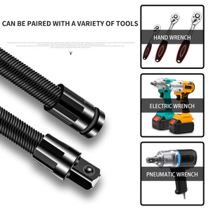MeiKeLa Drive Socket Extension Bar Adapter Connective Rod Flexible Shaft Conversion Head High Torque <strong>Ratchet</strong> <strong>Wrench</strong> - Product Image 5