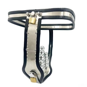 Cinturón de <span class=keywords><strong>Castidad</strong></span> Femenino de Acero Inoxidable SM Estilo Emperador Negro, Venta al por Mayor de Productos para Adultos, Venta al por Mayor de Cinturones de <span class=keywords><strong>Castidad</strong></span> para <span class=keywords><strong>Mujeres</strong></span> - Product Image 4