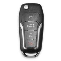 Xhorse-llave inteligente Universal XNFO01EN vvdi, mando a distancia inalámbrico de 4 botones para Ford, versión en inglés en promoción, precio de fábrica