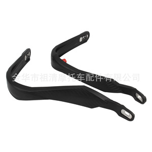 การ์ดแฮนด์มอเตอร์ไซค์ Zuqing คาร์บอนไฟเบอร์ลายอลูมิเนียม ขนาด 22 28 มม. ป้องกันแฮนด์เบรกคลัตช์ สไตล์เกราะอัศวิน - Product Image 4