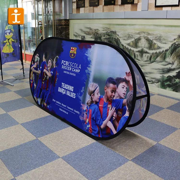 Wholesale high quality stand Fabric Printing Events Pop Up A-Frame Display