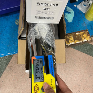 صبغ نافذة كروم أسود * 30 م زجاج تيتانيوم تحكم بالطاقة الشمسية عاكس معدني تأثير مرآة ديكور تظليل النافذة - Product Image 3