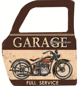 Vintage Motor garaj Metal işareti araba kapı Vintage teneke işareti rota 66 Metal plak ev garaj Bar Pub duvar dekorasyon - Product Image 2