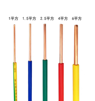 Cable Eléctrico Rígido de Cobre BV/BVR con Aislamiento de PVC, 14AWG 450/750V, Aprobado por la CCC, para Construcción de Viviendas