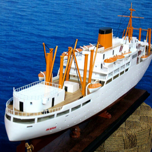Akaroa MS เรือสำราญทำจากไม้จำลองงานฝีมือพองของเล่นอุปกรณ์เสริม GIA nhien Co. ขาย CS0038P Ltd - Product Image 1