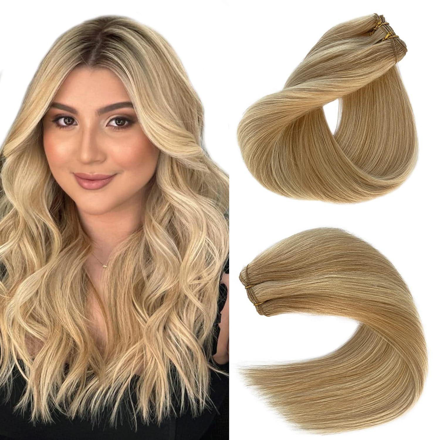 27p613 light strawberry blonde and bleach blonde