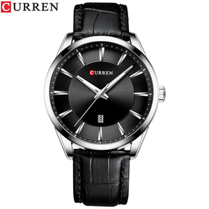 Montre élégante CURREN 8365 pour homme, création de votre propre marque, bracelet en acier inoxydable, <span class=keywords><strong>chronomètre</strong></span> étanche, montre à caractères. - Product Image 3