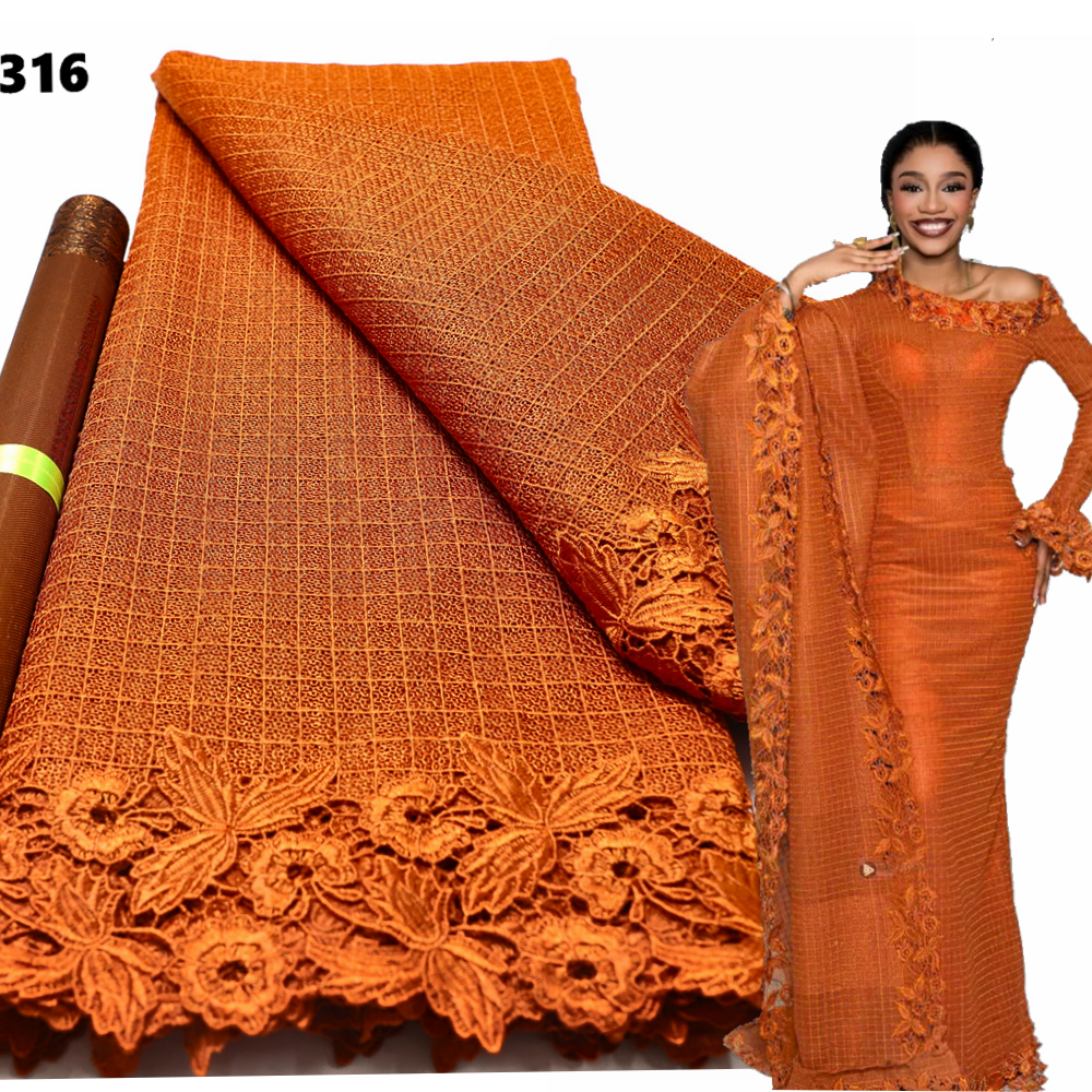 Elegant Burnt Orange Dress 2025 New Design Maxi