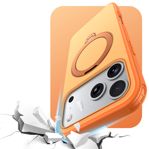 เคสโทรศัพท์แม่เหล็กสีสันสดใสแบบฝ้า <span class=keywords><strong>รู</strong></span>ใหญ่ พร้อมที่ยึดแม่เหล็ก ป้องกันการกระแทก สำหรับ <span class=keywords><strong>iPhone</strong></span> 17 Pro Max 16 15 ขั้นต่ำสั่งซื้อ 500 ชิ้น - Product Image 1