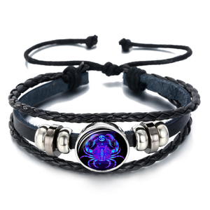 <span class=keywords><strong>Horoscope</strong></span> Corde Bracelet Lumineux Bijoux Lueur dans le Noir Astrologie <span class=keywords><strong>Chinois</strong></span> 12 Signe Du Zodiaque Bracelets - Product Image 6