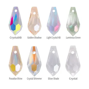 QIYI High Quality Angel Multi Colors Tears Water Drop Pendant For Jewelry Making