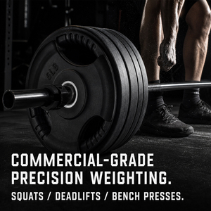 VIGFIT Disques de <span class=keywords><strong>musculation</strong></span> les plus vendus, plaques de <span class=keywords><strong>poids</strong></span> à triple grip avec revêtement PEV, disques de bumper pour haltères de <span class=keywords><strong>musculation</strong></span> et de bodybuilding - Product Image 4
