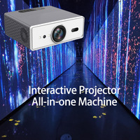 Système de projection interactive 3D pour salle de projection, projecteur holographique, affichage mural et au sol à 360 degrés pour centre de divertissement