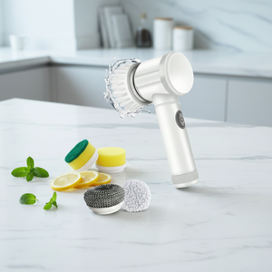 Brosse de nettoyage électrique automatique populaire en PP, multifonctionnelle pour cuisine, salle de bain et polisseuse de chaussures - Product Image 2