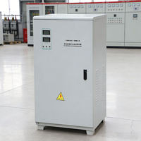 Stabilisateur de tension automatique monophasé de type servomoteur, régulateur de tension AC, sortie 220 V 50/60 Hz