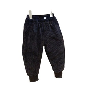 Girls' Corduroy <b>Pants</b> Fleece <b>Lined</b> Thick Winter Cotton Sport <b>Pants</b> Solid Color Long Outerwear Casual Wear - Product Image 5
