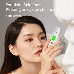 J & R 충전식 휴대용 디지털 펜 테스터 정밀 기계 LCD 분석기 얼굴 피부 수분 오일 감지기 - Product Image 6