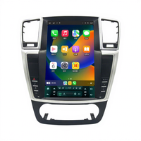 Pemutar Multimedia mobil 12.1 inci, layar vertikal Tesla Untuk Benz ML W166 GL X166 2012- 15 Android 13, pemutar Multimedia Radio Video GPS Navi Carplay Auto