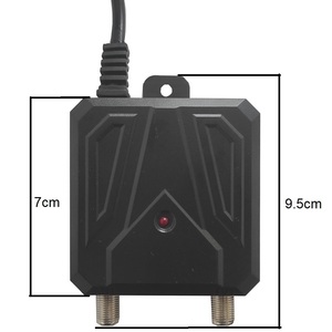 Antenne TV de marque WEB, alimentation 12V 300mA avec câble et connecteurs pour utilisation intérieure et extérieure, fabriquée en Italie - Product Image 3