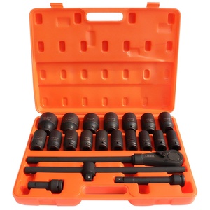 Torex Bộ cờ lê ổ cắm 3/4 inch nặng 12 góc tự động sửa chữa kết hợp nhanh chóng lục giác hoa mận trường hợp công cụ thiết lập - Product Image 1