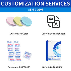 Miiguu Soins Dentaires 30 Comprimés Nettoyants Antibactériens Blanchissants à 99,99% pour Prothèses Dentaires, Gouttières de Contention et Gouttières de <span class=keywords><strong>Nuit</strong></span> - Product Image 5