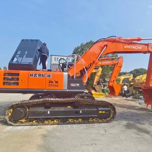 รถขุดไฮดรอลิกฮิตาชิ ZX350HG 35 ตัน ประสิทธิภาพสูง ใช้งานน้อย ชั่วโมงการทำงานต่ำ บุ้งกี๋ขนาด 2.3 เมตร เครื่องยนต์ เกียร์ ปั๊ม มอเตอร์ - Product Image 6