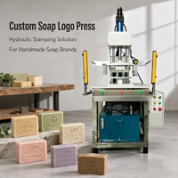 Presse à savon pneumatique de petite taille 12 kg - Haute efficacité pour mini-atelier de fabrication de savon