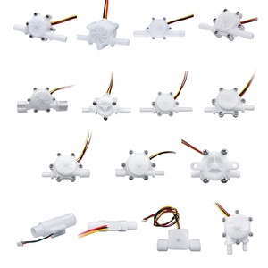 مستشعر تدفق المياه من مصنع SAIERsensor، يعمل بجهد 3-24 فولت تيار مستمر، مستشعر تدفق مغناطيسي DN8-DN30، مستشعر تدفق هول للمياه لسخانات المياه - Product Image 4