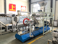 Ligne de production automatique d'aliments secs pour chiens, chats et chiots, extrudeuse à double vis, usine de production