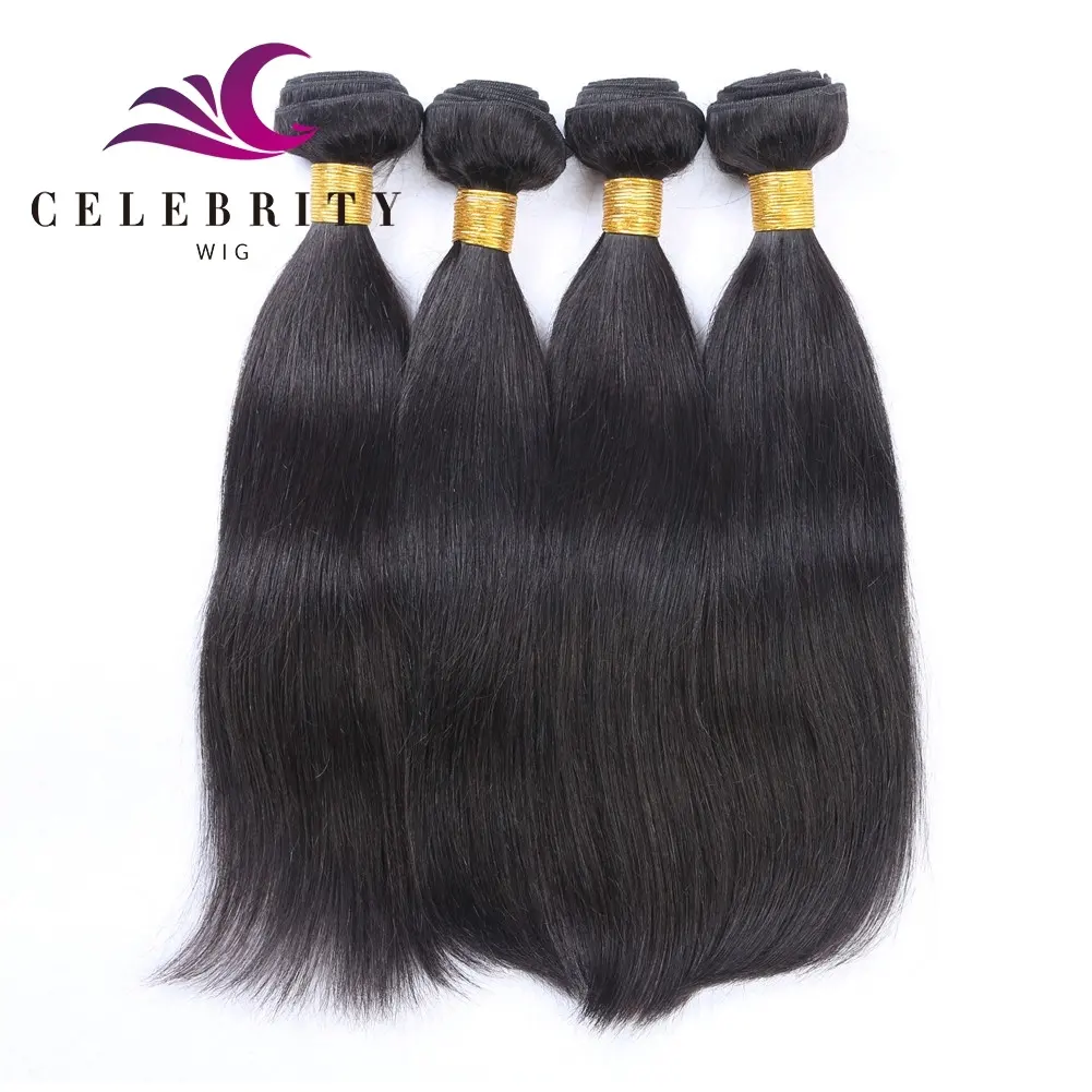 Cheveux malaisiens vierges à cuticules, tissage en lot, vierge brut, non traités, 9a 10a, vente en gros,