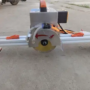 High Precision Portable Sheet Tile Push Broach Electric Floor Tile Push Knife Rock Slab Track Cutting Machine