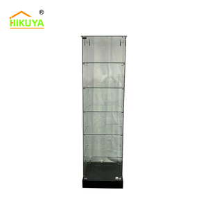 Vitrina de Vidrio Personalizada al por Mayor con Iluminación LED para Joyería - Vitrina Cuadrada Resistente y Ecológica - Product Image 6