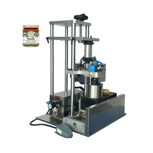 BİBER SOSU şişe reçel kapak masaüstü yarı oto camı kavanoz vakum kapatma makinesi - Product Image 1