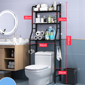 Morgie 2021 Hot Selling Bathroom Storage Rack Toilet Rack Washing Shelf